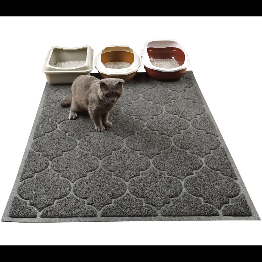 Cat litter mat